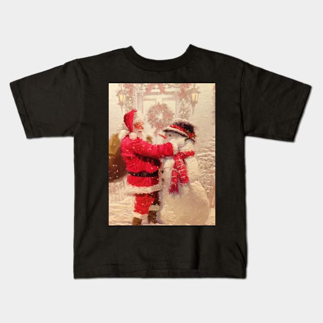 Merry Christmas Kids T-Shirt by djil13
